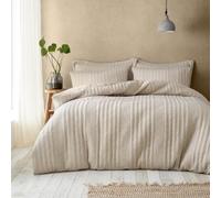 Pineapple Elephant Bedding Tamba Parure de lit King Size en Jersey avec Housse de Couette et taies d'oreiller Naturel
