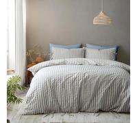 Pineapple Elephant Zanzibar Parure de lit King Size avec Housse de Couette et taies d'oreiller tissées Bleu