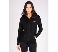 Pineapple Pineapple Black Womens Zip Through Hoodie Jacket