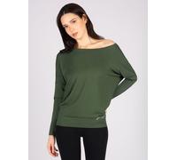 Pineapple Pineapple Green Monroe Long Sleeve Jersey Top