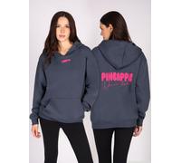 Pineapple Pineapple Grey Womens Bubble Hoodie