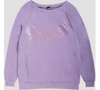 Pineapple Pineapple Purple Womens Oversized Monster Sweatshirt