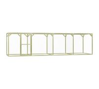 Pinède Imprégnée Poulailler 1,5x6x1,5 m Enclos Clapier Cage Animaux vidaXL