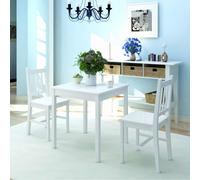 Pinède Jeu de Salle à Manger 7 pcs Table et Chaises Cuisine Repas Dîner vidaXL