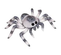 Pineeseatile Araignée en Peluche, Peluche araignée 12 Pouces, Jouet en Doux et réaliste, poupée Tarentule Moelleuse, Cadeaux pour Enfants et Adultes