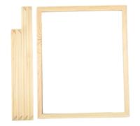 Pineeseatile Cadre de Toile 4pcs 12 x 16 Cadres en Toile en Bois épisser la civière rectangulaire des Cadres décoratifs de Bricolage pour la Peinture à l'huile, Les Photos et l'art Mural