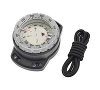 Pineeseatile Compasse de plongée, Boussole de plongée Surf sur Le Surf Luminal sous-Marine 50m Compasse Night Vision Navigation étanche Compasse avec Gris élastique