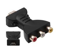 Pineeseatile Hdmi to Adapter Portable hdmi to AV Rouge Blanc Jaune hdmi à AV convertisseur HD hdmi to AV Converter vidéo convertisseur Audio
