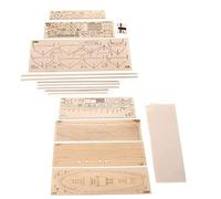 Pineeseatile Maquette de Bateau, kit de voilier en Bois - Modèle Bricolage à Domicile, décoration à l'échelle voiliers en Bois Classiques, Kits Bateaux pour Enfants et Adultes, kit
