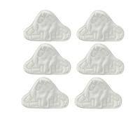 Pineeseatile Pad MOP STEMB Mates DE Nettoyage DE MICROFIBERS CUITSABLE Compatible avec H20 X5 Steam MOP 6PCS Triangle MOP