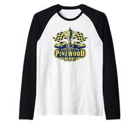 Pinewood Derby Cub Scouts Checkered Flag Racing Trophy Logo Manche Raglan
