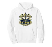 Pinewood Derby Cub Scouts Checkered Flag Racing Trophy Logo Sweat à Capuche