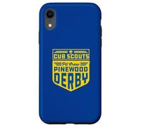 Pinewood Derby Pit Crew Cub Scouts Badge Logo Coque pour iPhone XR