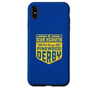 Pinewood Derby Pit Crew Cub Scouts Badge Logo Coque pour iPhone XS Max