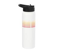 Pinewood Derby Retro 80s Typography Cub Scouts Stainless Steel Insulated Water Bottle