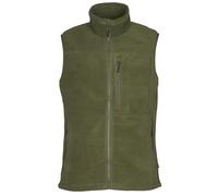 Pinewood Veste Polaire Sans Manche Homme - Vert/Noir/Bleu - Gilet Polaire Sans Manche Homme d'Extérieur Fabriqué à Partir de Tissus 100% Recyclés - Gilet Chasse & Randonnée - Gilet Homme Zippé