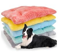 ping bu Grand lit lavable pour chien et chat - Lit doux et luxueux pour chiens et chats de petite, moyenne et grande taille - Gris - XL - 95 x 65 cm
