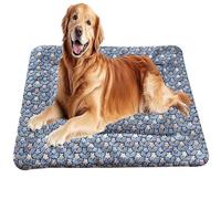ping bu Grand lit pour chien - Lavable - Chaud et luxueux - Lit doux pour animaux de compagnie - Pour chiens de grande et moyenne taille (H, 40 x 60 cm)