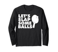 Ping Pong Flaquons Quelques balles Manche Longue