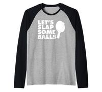 Ping Pong Flaquons Quelques balles Manche Raglan