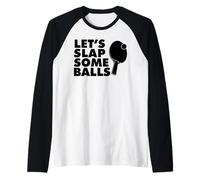 Ping Pong Flaquons Quelques balles Manche Raglan