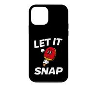 Ping Pong Table Tennis Let It Snap Retro Paddle Coque pour iPhone 12 Mini