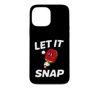Ping Pong Table Tennis Let It Snap Retro Paddle Coque pour iPhone 13 Pro Max