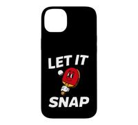 Ping Pong Table Tennis Let It Snap Retro Paddle Coque pour iPhone 14 Plus