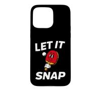 Ping Pong Table Tennis Let It Snap Retro Paddle Coque pour iPhone 15 Pro Max