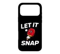 Ping Pong Table Tennis Let It Snap Retro Paddle Coque pour iPhone 17 Pro Max