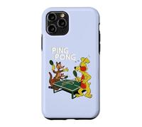 Ping Pong Tennis de Table Animaux de Dessin animé Chien Kangourou Coque pour iPhone 11 Pro