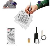 PingaOculto Mini Camera Espion Sans Fil Wifi Cachée avec Oreillette Invisible Examens - Casque de Communication Discrète Copier (Caméra Wifi Pro Batterie Étendue + Oreillette Espion Vip Pro SuperMini)