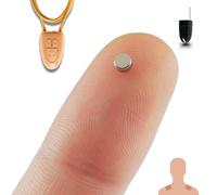PingaOculto Oreillette Espion Bluetooth Ecouteur Mini Invisible Examen Nano Caché Telephone Microphone Bandes Adhésives - Casque sans Fil à Distance (Oreillette Espion Nano V4 + VIP Pro UltraMini)