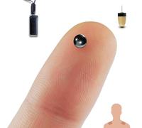 PingaOculto Oreillette Espion Bluetooth Ecouteur Mini Invisible Examen Nano Caché Telephone Microphone Bandes Adhésives - Casque sans Fil à Distance (Oreillette Espion Nano V8 + VIP Pro Supermini)