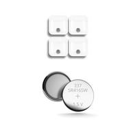 PingaOculto Oreillette Espion Ecouteur Mini - Batterie Bouton à l'oxyde d'argent Voltage de Batterie 1,55 V 8 mAh (4 Unités de Batterie 337 - SR416SW pour Oreillette Espion VIP Pro Mini o Supermini)