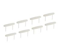 pingles pour jupe de lit Clara Clark, 8 pices