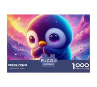 Pingouin 1000 Pièces Puzzle Difficile Et Stimulant sur Jeu Éducatif Jouets ActivitéFamiliale Parfaite Animaux Mignons Un Jouet De Jeu 38x26cm/1000pcs