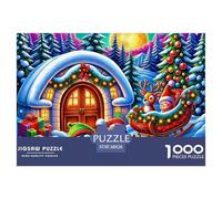 Pingouin 1000 Pièces Puzzle pour Adultes Jeu Stimulant Puzzle Anti-Stress Entraîner La Mémoire du Cerveau pour Hommes, Femmes, Seniors 38x26cm/1000pcs