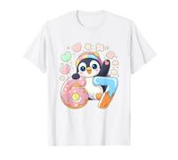 Pingouin 6-7 Meme T-Shirt avec Glace - Humour Animal T-Shirt