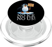 Pingouin amusant pour le réchauffement climatique PopSockets PopGrip pour MagSafe