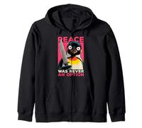 Pingouin avec Couteau La Paix n'a jamais été Une Option Meme drôle Sweat à Capuche