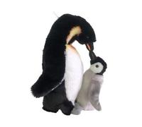 Pingouin avec petit 28cm