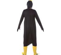 Pingouin Carnaval Costume d'animal Elégant Drôle Mardi Gras Fête Animale Aventure Tunique Capuche Fun Tenue Fête Idée Costume, Taille : 52 - 54 (L) Couleur : Blanc