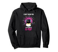 Pingouin Casque Kpop Fan Funny Music Lover Sweat à Capuche