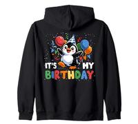 Pingouin C'est Mon Anniversaire, Amoureux des Animaux, propriétaire de Pingouins Sweat à Capuche