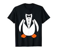 Pingouin costume frac noeud papillon veste carnaval drôle T-Shirt