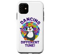 Pingouin Dansant à Une Autre Chanson de l'Autisme Coque pour iPhone 11