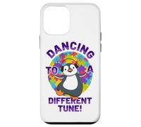 Pingouin Dansant à Une Autre Chanson de l'Autisme Coque pour iPhone 12 Mini
