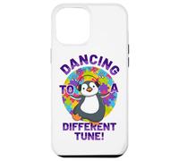 Pingouin Dansant à Une Autre Chanson de l'Autisme Coque pour iPhone 12 Pro Max