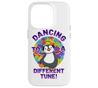 Pingouin Dansant à Une Autre Chanson de l'Autisme Coque pour iPhone 14 Pro